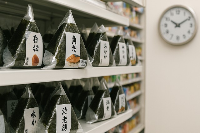 日々のコンビニおにぎり入荷スケジュール分析