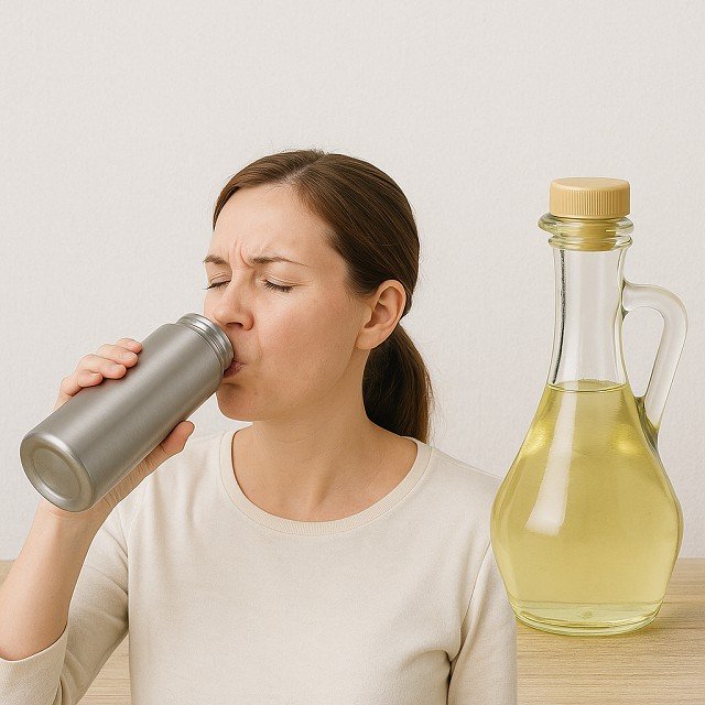 水筒の鉄の味、酢を使った革命的対策法