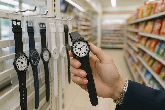 コンビニで腕時計は買えるの？即決購入ガイド！